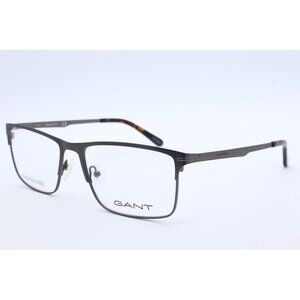 GANT GA 3128 009 Square Brown Eyeglasses Clear Lenses 57mm